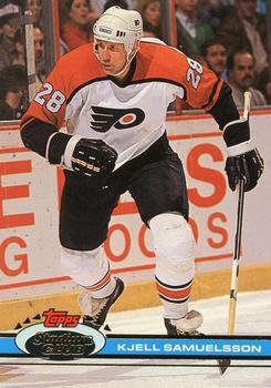 #70 Kjell Samuelsson - Philadelphia Flyers - 1991-92 Stadium Club Hockey