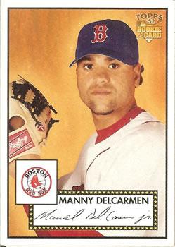 #70 Manny Delcarmen - Boston Red Sox - 2006 Topps 1952 Edition Baseball