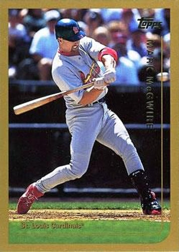 #70 Mark McGwire - St. Louis Cardinals - 1999 Topps Baseball