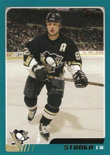 #70 Martin Straka - Pittsburgh Penguins - 2003-04 Topps Hockey