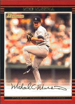 #70 Mike Mussina - New York Yankees - 2002 Bowman Baseball
