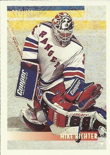 #70 Mike Richter - New York Rangers - 1994-95 Topps Premier Hockey