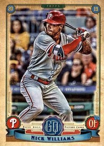 #70 Nick Williams - Philadelphia Phillies - 2019 Topps Gypsy Queen Baseball