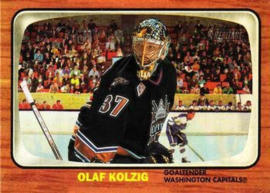 #70 Olaf Kolzig - Washington Capitals - 2002-03 Topps Heritage Hockey
