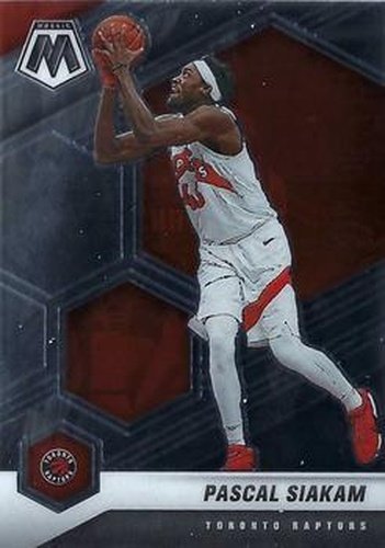 #70 Pascal Siakam - Toronto Raptors - 2020-21 Panini Mosaic Basketball