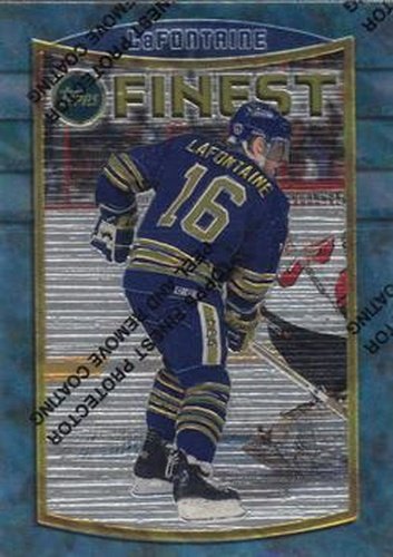 #70 Pat LaFontaine - Buffalo Sabres - 1994-95 Finest Hockey