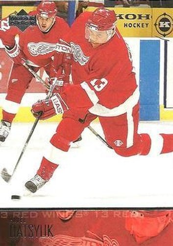#70 Pavel Datsyuk - Detroit Red Wings - 2003-04 Upper Deck Hockey