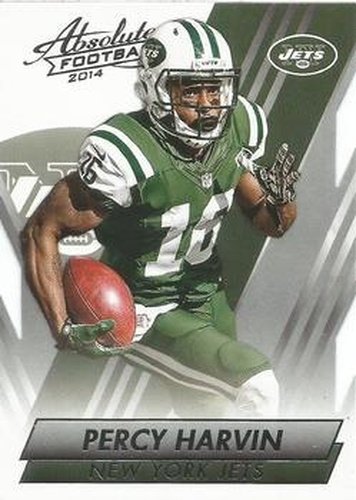 #70 Percy Harvin - New York Jets - 2014 Panini Absolute - Retail Football