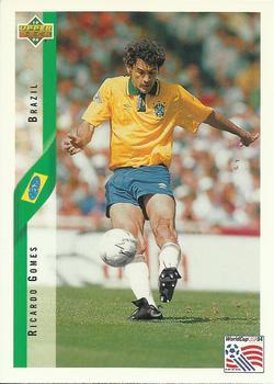 #70 Ricardo Gomes - Brazil - 1994 Upper Deck World Cup Contenders English/Spanish Soccer