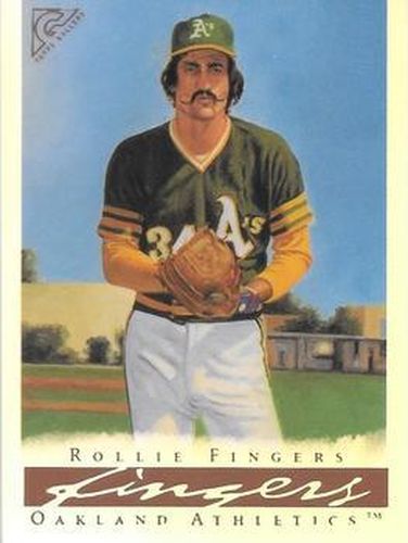 #70 Rollie Fingers - Oakland Athletics - 2003 Topps Gallery Hall of Fame - Artist's Proofs Baseball