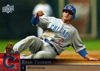 #70 Ryan Theriot - Chicago Cubs - 2009 Upper Deck Baseball
