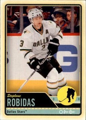 #70 Stephane Robidas - Dallas Stars - 2012-13 O-Pee-Chee Hockey