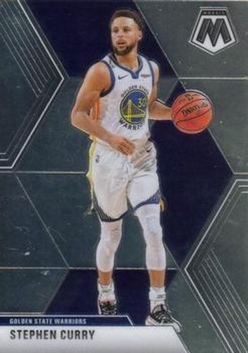 #70 Stephen Curry - Golden State Warriors - 2019-20 Panini Mosaic Basketball