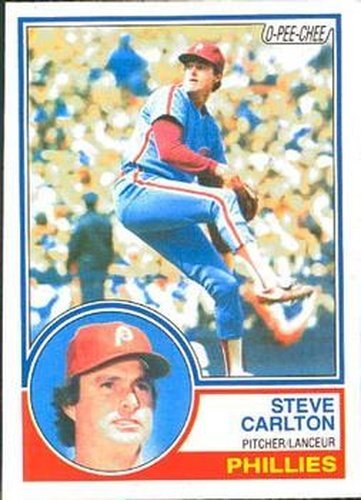 #70 Steve Carlton - Philadelphia Phillies - 1983 O-Pee-Chee Baseball