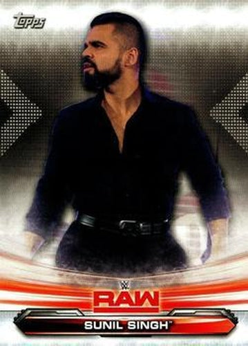#70 Sunil Singh - 2019 Topps WWE RAW Wrestling