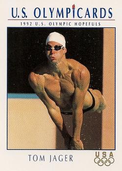 #70 Tom Jager - USA - 1992 Impel U.S. Olympic Hopefuls