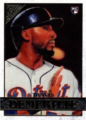 #70 Travis Demeritte - Detroit Tigers - 2020 Topps Gallery Baseball