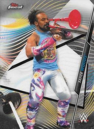 #70 Xavier Woods - 2020 Topps WWE Finest Wrestling