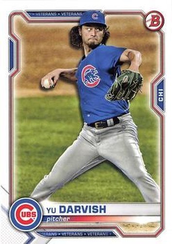 #70 Yu Darvish - Chicago Cubs - 2021 Bowman Baseball