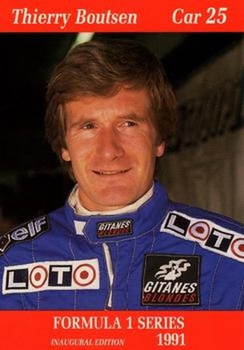 #70 Thierry Boutsen - Ligier - 1991 Carms Formula 1 Racing