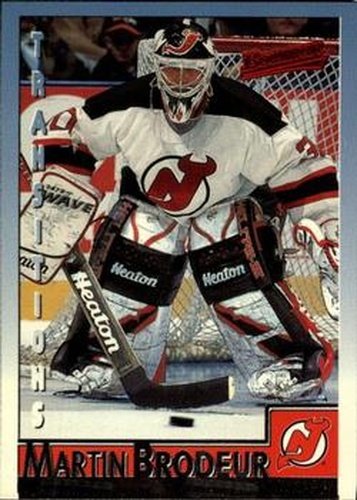 #70 Martin Brodeur - New Jersey Devils - 1995-96 Bowman Hockey
