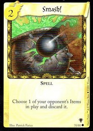 #70 Smash! - 2001 Harry Potter Quidditch cup
