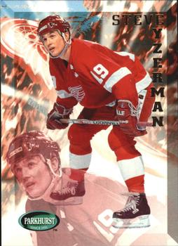 #70 Steve Yzerman - Detroit Red Wings - 1995-96 Parkhurst International Hockey