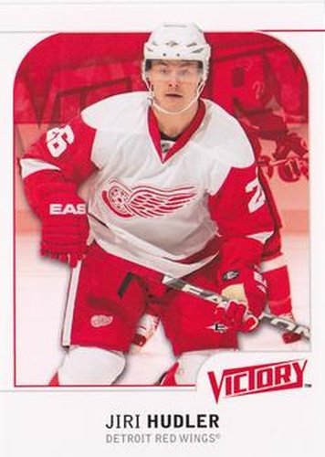 #70 Jiri Hudler - Detroit Red Wings - 2009-10 Upper Deck Victory Hockey