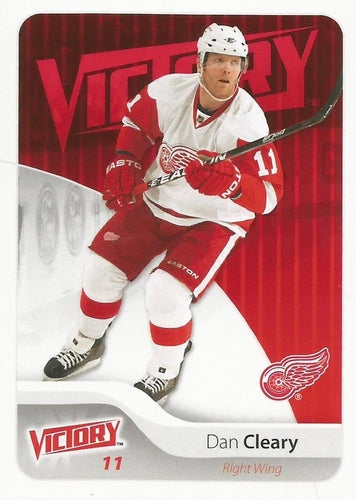 #70 Daniel Cleary - Detroit Red Wings - 2011-12 Upper Deck Victory Hockey