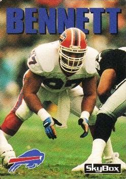 #70 Cornelius Bennett - Buffalo Bills - 1992 SkyBox Impact Football