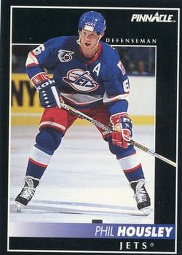 #70 Phil Housley - Winnipeg Jets - 1992-93 Pinnacle Canadian Hockey