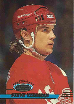 #70 Steve Yzerman - Detroit Red Wings - 1993-94 Stadium Club Hockey