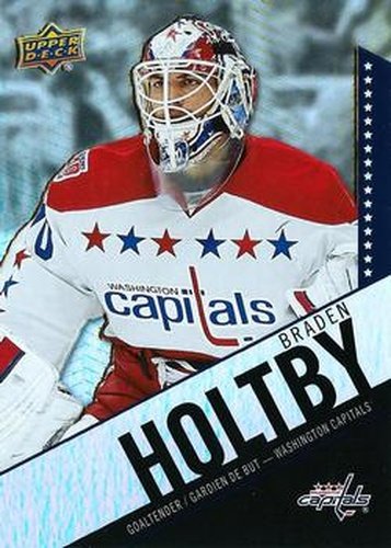 #70 Braden Holtby - Washington Capitals - 2015-16 Upper Deck Tim Hortons Hockey
