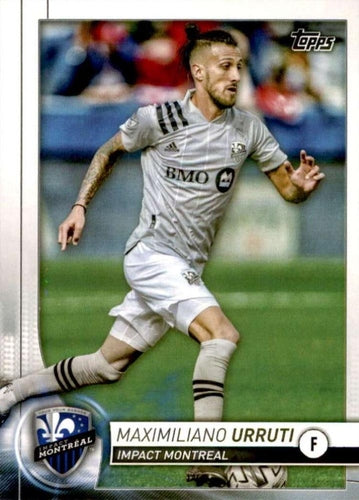 #70 Maximiliano Urruti - Montreal Impact - 2020 Topps MLS Soccer