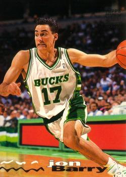 #70 Jon Barry - Milwaukee Bucks - 1993-94 Stadium Club Basketball
