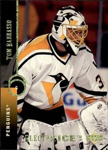 #70 Tom Barrasso - Pittsburgh Penguins - 1994-95 Upper Deck Hockey - Electric Ice