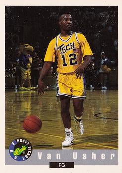 #70 Van Usher - Tennessee Tech Golden Eagles - 1992 Classic Draft Basketball