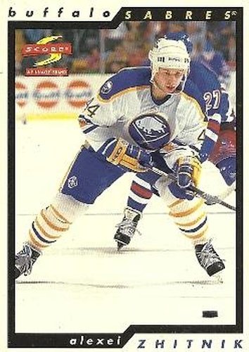 #70 Alexei Zhitnik - Buffalo Sabres - 1996-97 Score Hockey