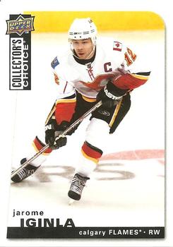 #70 Jarome Iginla - Calgary Flames - 2008-09 Collector's Choice Hockey