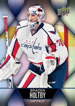 #70 Braden Holtby - Washington Capitals - 2016-17 Upper Deck Tim Hortons Hockey