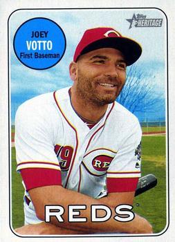 #70b Joey Votto - Cincinnati Reds - 2018 Topps Heritage Baseball