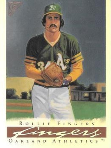 #70b Rollie Fingers - Oakland Athletics - 2003 Topps Gallery Hall of Fame - Artist's Proofs Baseball