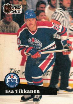 #71 Esa Tikkanen - 1991-92 Pro Set Hockey