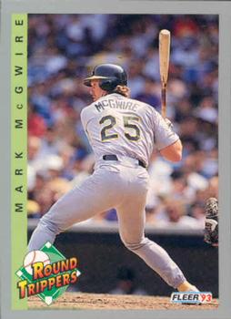#710 Mark McGwire - Oakland Athletics - 1993 Fleer Baseball
