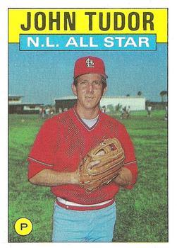 #710 John Tudor - St. Louis Cardinals - 1986 Topps Baseball