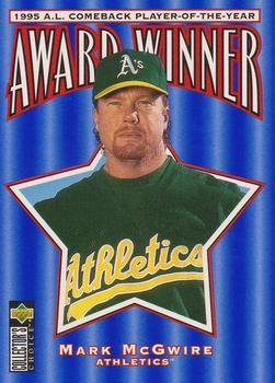 #710 Mark McGwire - Oakland Athletics - 1996 Collector's Choice Baseball
