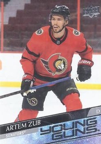 #710 Artem Zub - Ottawa Senators - 2020-21 Upper Deck Hockey