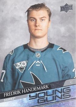 #711 Fredrik Handemark - San Jose Sharks - 2020-21 Upper Deck Hockey