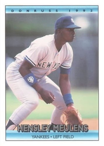 #711 Hensley Meulens - New York Yankees - 1992 Donruss Baseball