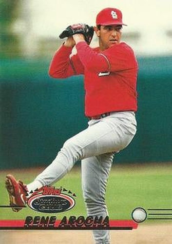 #712 Rene Arocha - St. Louis Cardinals - 1993 Stadium Club Baseball